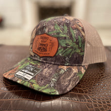 Load image into Gallery viewer, Leather Patch Trucker Hat