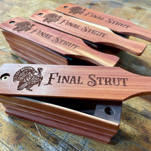 Load image into Gallery viewer, Final Strut Turkey Box Call
