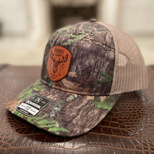 Load image into Gallery viewer, Leather Patch Trucker Hat