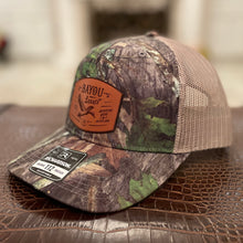 Load image into Gallery viewer, Leather Patch Trucker Hat