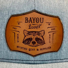 Load image into Gallery viewer, Leather Patch Trucker Hat