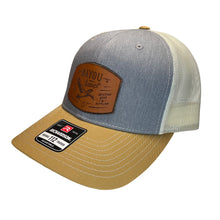 Load image into Gallery viewer, Leather Patch Trucker Hat