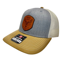 Load image into Gallery viewer, Leather Patch Trucker Hat