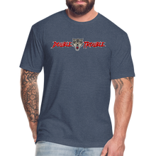 Load image into Gallery viewer, Double Trouble Predator Call T-Shirt - heather navy