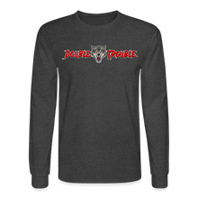 Load image into Gallery viewer, Double Trouble Predator Call Long Sleeve T-Shirt - heather black