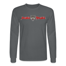 Load image into Gallery viewer, Double Trouble Predator Call Long Sleeve T-Shirt - charcoal