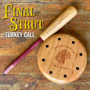 Final Strut Turkey Pot Call